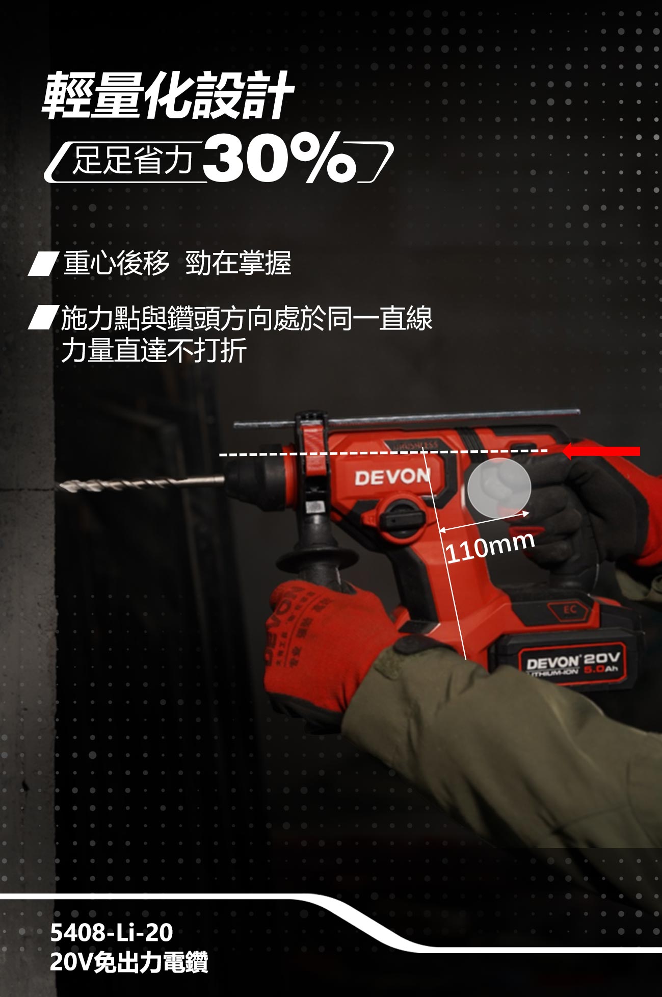 水電三機組輕量版(5408電鎚鑽版)