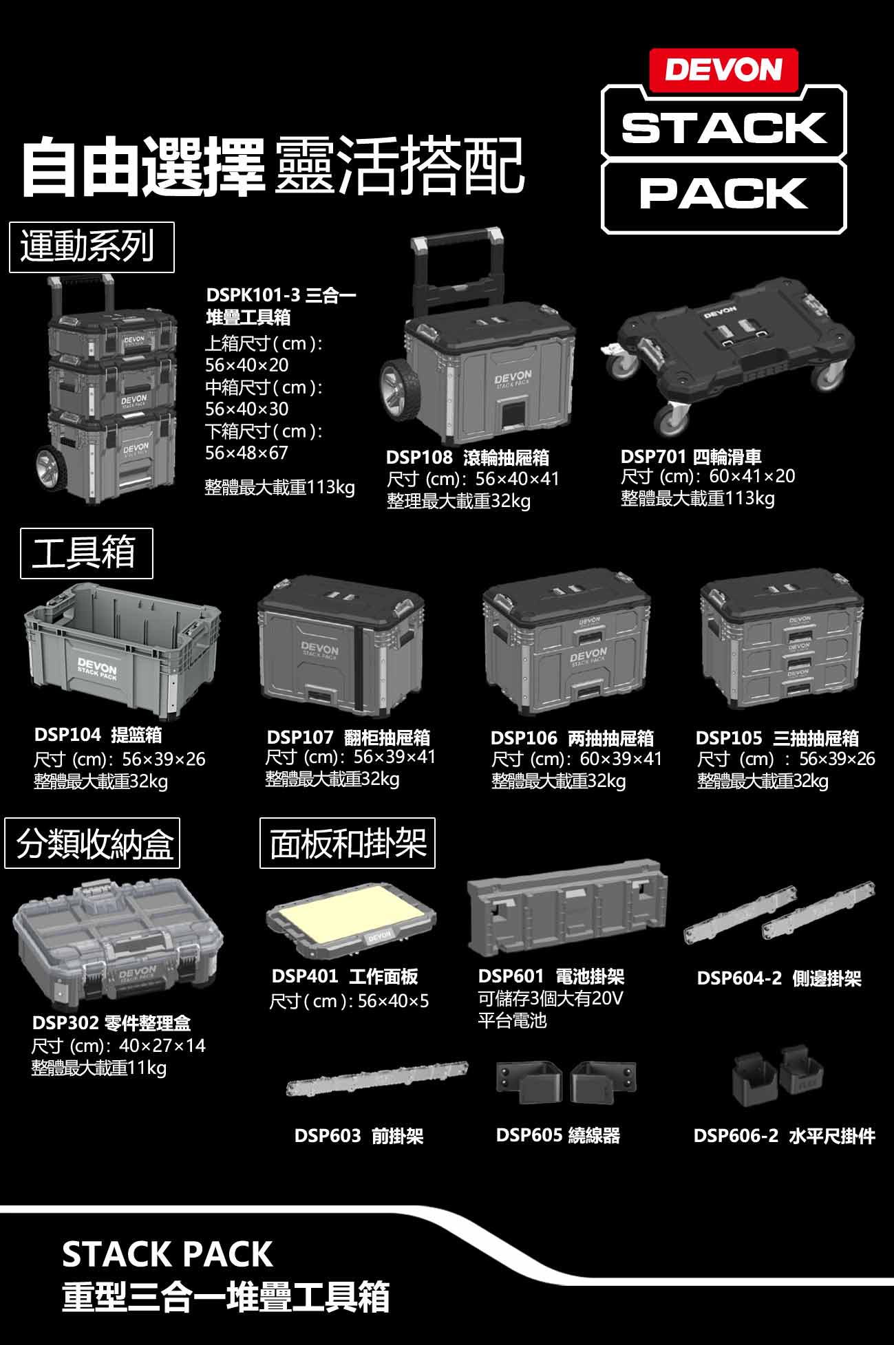 翻櫃抽屜箱(可堆疊)