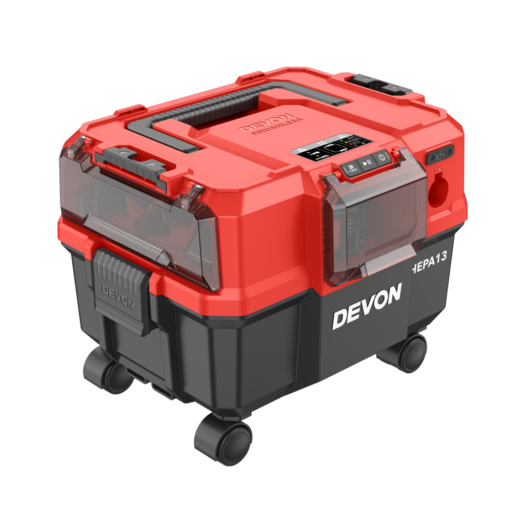 新品登場 4718-Li-20鋰電無刷乾/濕兩用吸塵器(17000Pa)